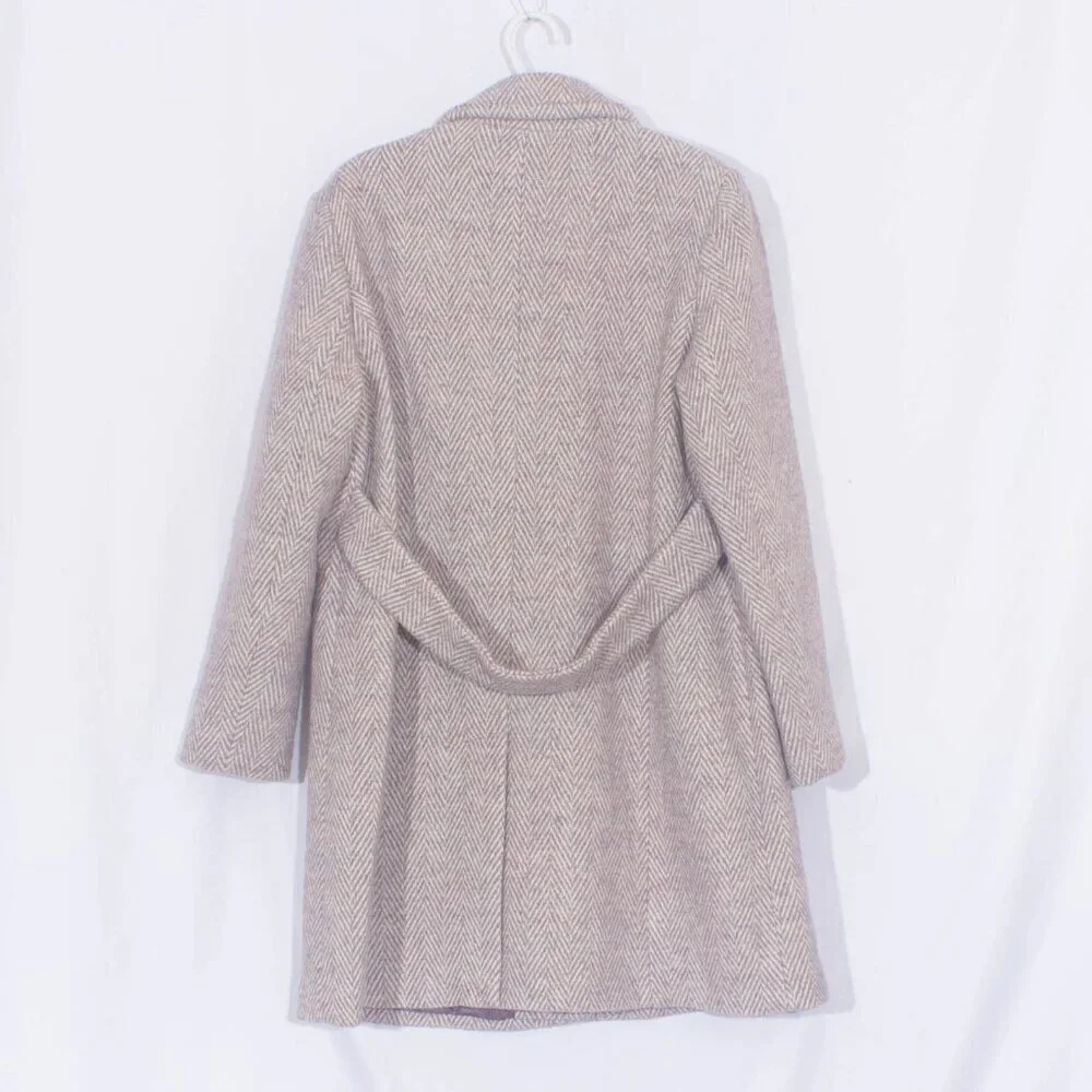 SAM EDELMAN Notch Collar 3-Button Wool Blend Coat Size XL - Picture 5 of 9